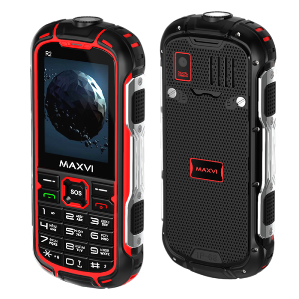 Купить Мобильный телефон Maxvi R2 red